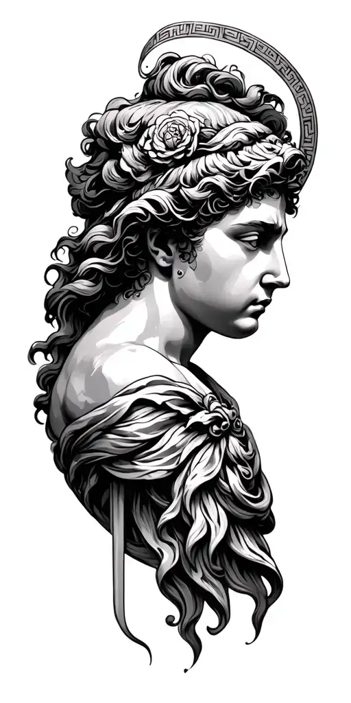 greek mythology  concept tattoo design idea