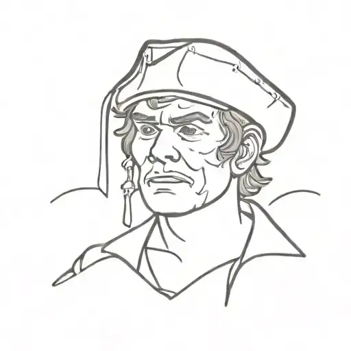 the Goonies Pirate tattoo design idea