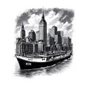 Boston tattoo design idea