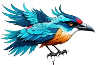 thunderbird ojibwe tattoo design idea