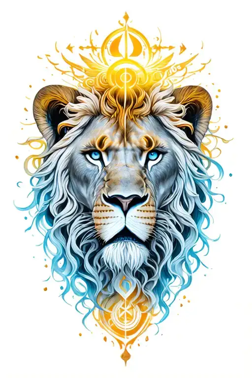 Emirhan and Gemini and Aslan and Mercedes Benz Symbol tattoo design idea