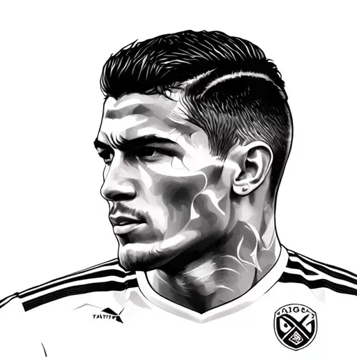 cr7 tattoo design idea