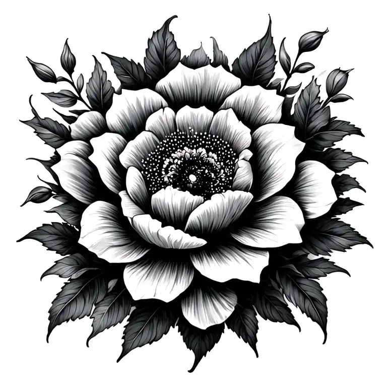 feb and march birth flower spine tattoo tattoo design idea