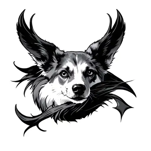 Loner tattoo design idea