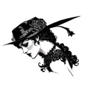 PIMPTRESS JADES SLAVE WHORE tattoo design idea