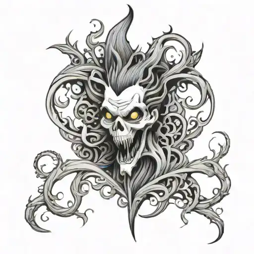 Sinister tattoo design idea