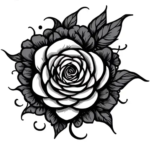 amour impossible patterns tattoo design idea