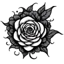 amour impossible patterns tattoo design idea