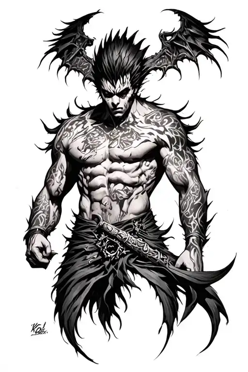 Berserk Guts tattoo design idea