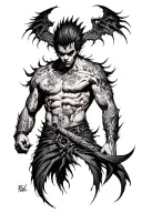 Berserk Guts tattoo design idea