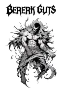 Berserk Guts tattoo design idea