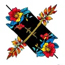 January, Colombia, 1994 tattoo design idea