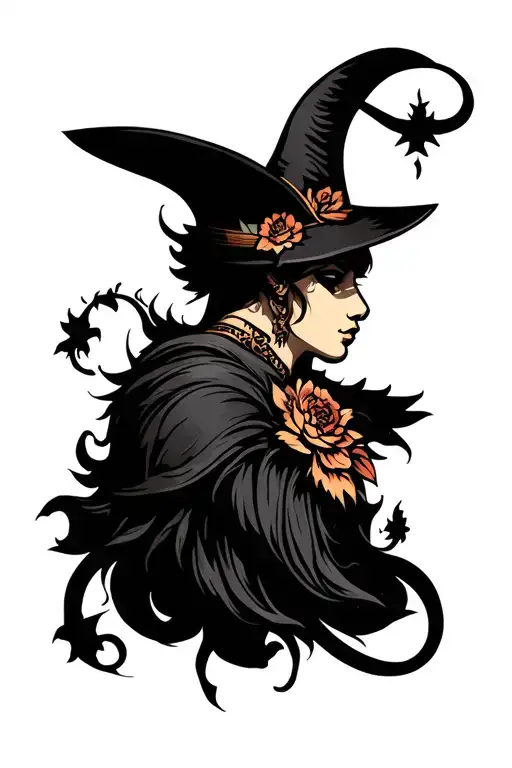 old school sleeve dark fantasy tattoo design tattoo design idea