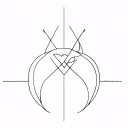 line gemini and sagittarius tattoo design tattoo design idea