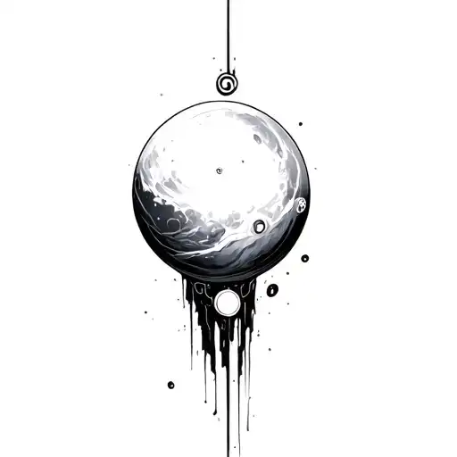 Filler Space tattoo design idea