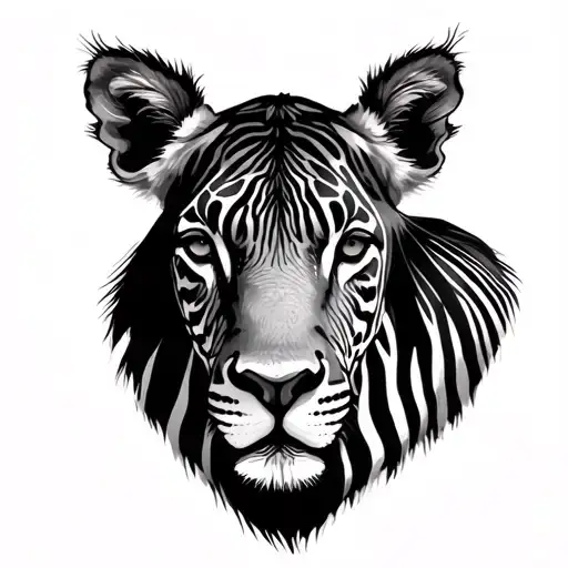 African Safari tattoo design idea
