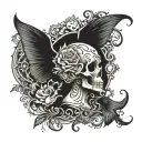 vanoim colorful tattoo design idea