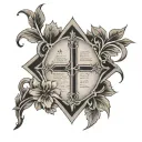 bible scripture tattoo design idea