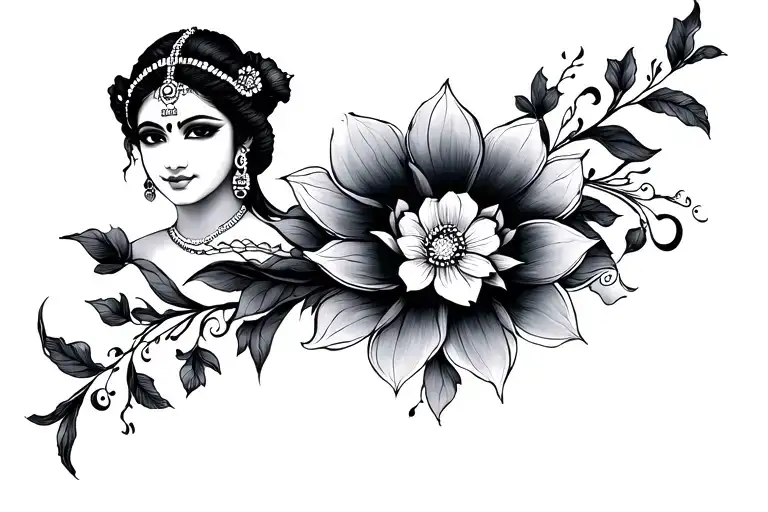 "Tripti Devi" tattoo design idea