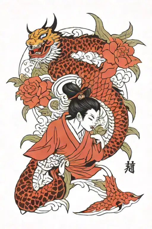 solitude tattoo design idea