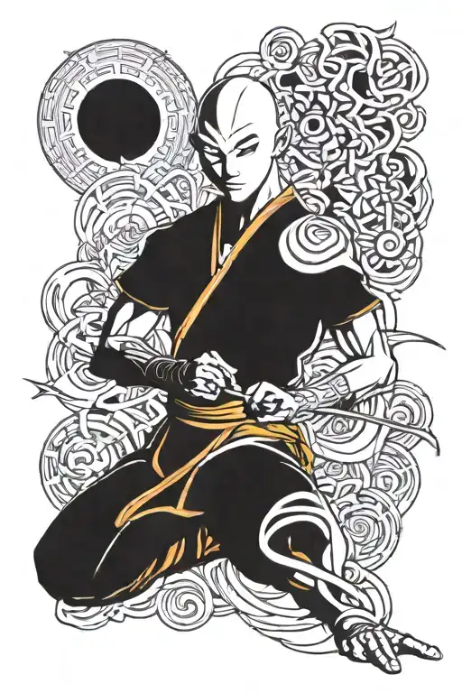 avatar the last airbender tattoo design idea