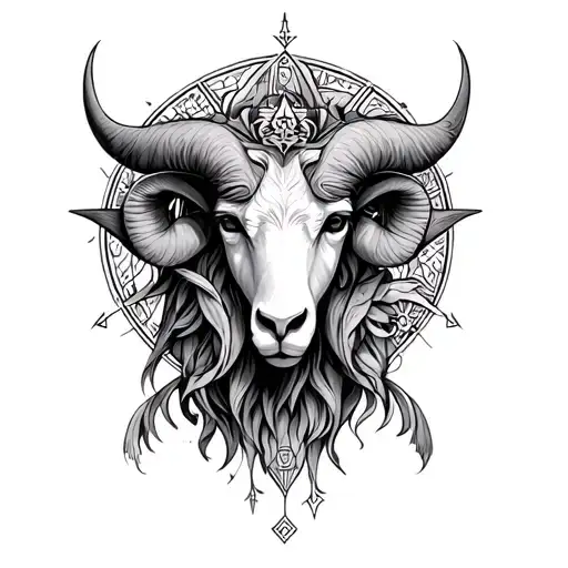 Aries Sagittarius and Libra tattoo design idea