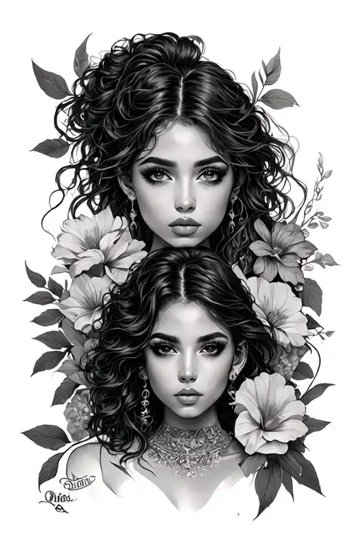 BIANCA LEVI CHLOE NOAH JAX tattoo design idea