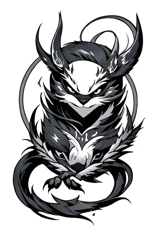 Anbu Tatto inspired tattoo design idea