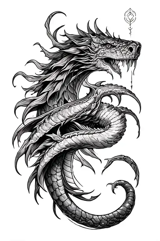 leviathan forearm tattoo tattoo design idea