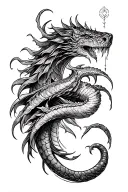 leviathan forearm tattoo tattoo design idea