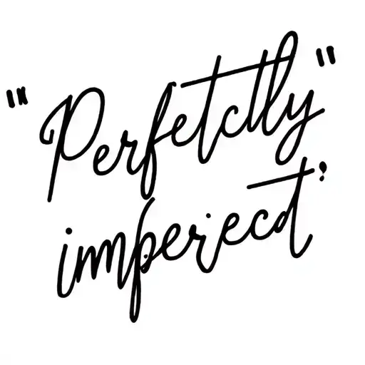 "Perfectly imperfect " Phoenix  tattoo design idea