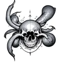 Anus tattoo design idea