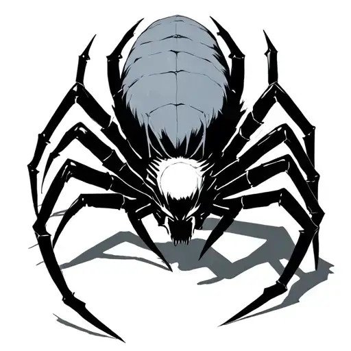 Phantom Troupe spider tattoo design idea