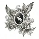 Dream The impossible  tattoo design idea