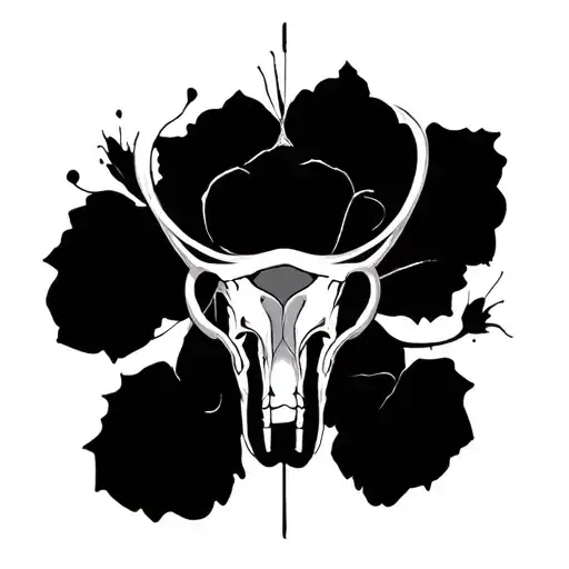 Pubic tattoo design idea