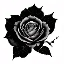 Pubic tattoo design idea