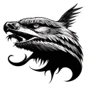 Big Lez tattoo design idea