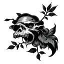 Big Lez tattoo design idea