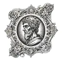 dante alighieri divine comedy tattoo design idea