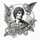 dante alighieri divine comedy tattoo design idea