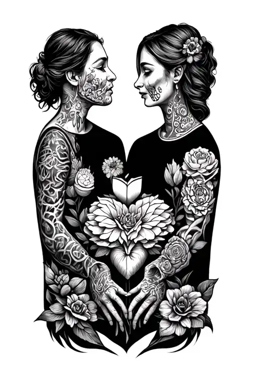 family respect mental health control  tattoo design idea
