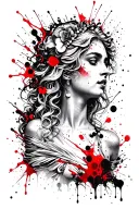 Aphrodite tattoo design idea