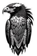 eagle tattoo design idea