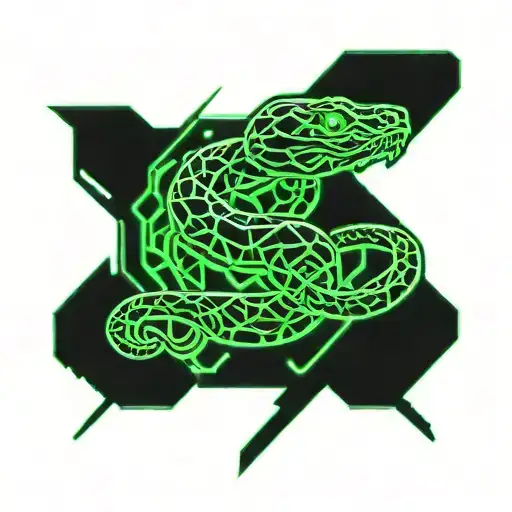 Slytherin snake ambition cunning pride tattoo design idea