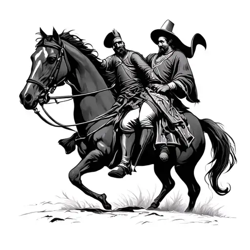 Don Quixote tattoo design idea