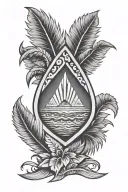 guam seal tattoo design idea