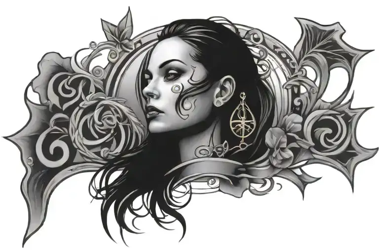 Sobriety tattoo design idea