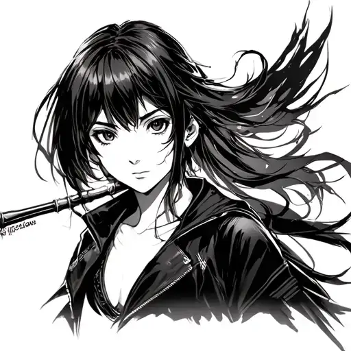 mikasa Ackerman attack on titan tattoo design idea