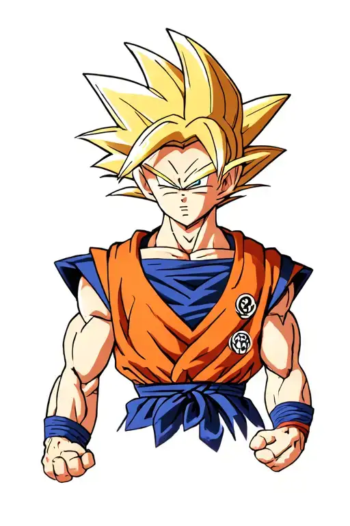 dbz tattoo design idea