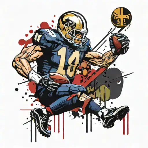 Notre Dame Football tattoo design idea
